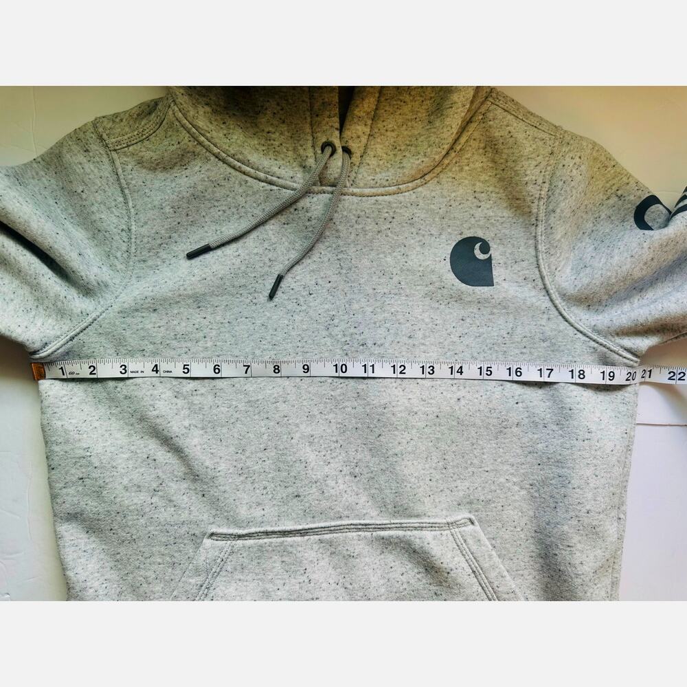 Carhartt 102791 Women'sClarksburg Midweight Logo Sleeve Graphic Hoodie - Size S - Picture 7 of 7